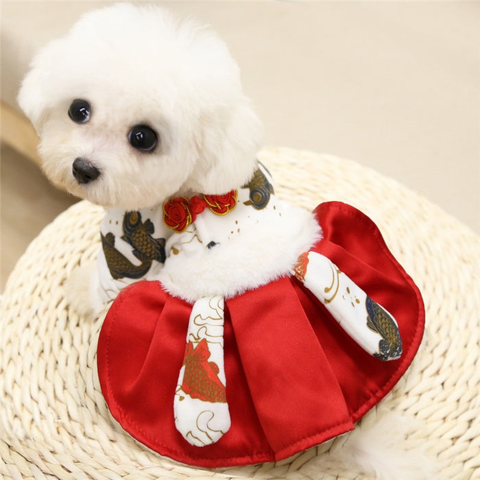 Chinese New Year Dog Dress