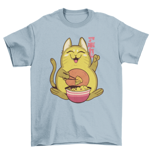 Avocado cat nachos t-shirt