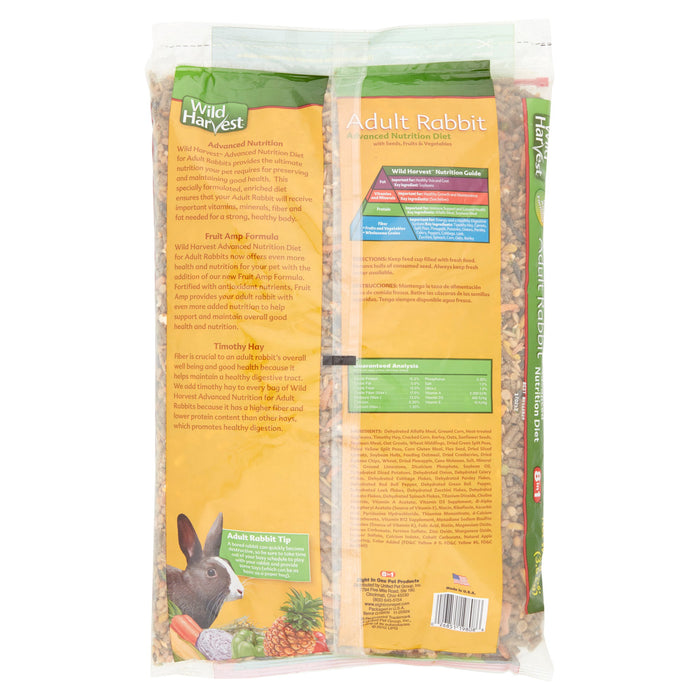 Wild Harvest Advanced Nutrition Adult Rabbit 14 Pounds, Complete and Balanced Diet