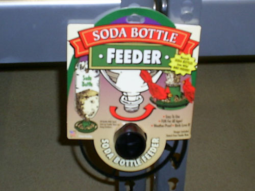 Soda Bottle Bird Feeder