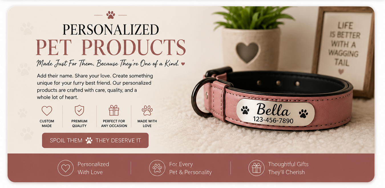 Personalized Pet Products