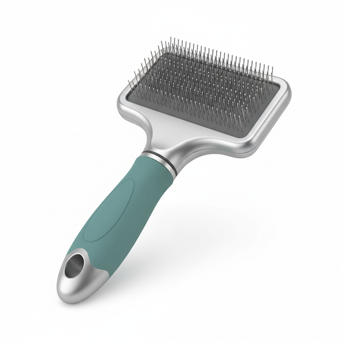 Spoiled Brat™ SlickPro Self-Cleaning Slicker Brush