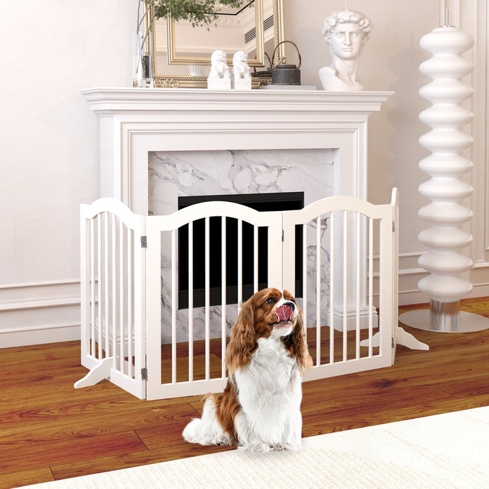 Spoiled Brat™ FoldiGate 4-Panel Wooden Pet Gate - view 4 | Spoiled Brat