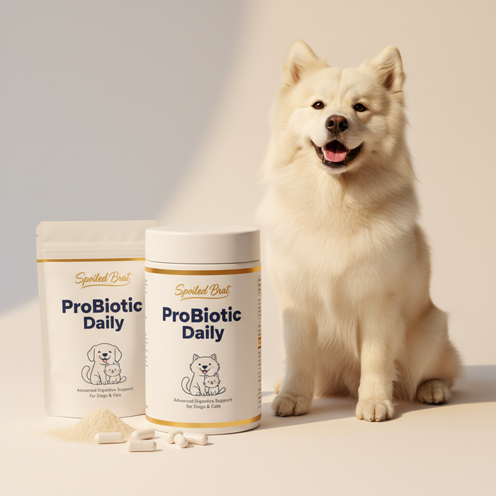 Spoiled Brat ProBiotic Daily digestive supplement for dogs and cats