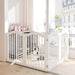 Spoiled Brat™ FoldiGate 4-Panel Wooden Pet Gate | Spoiled Brat