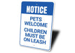 Spoiled Brat™ Pets Welcome Sign - view 3 | Spoiled Brat