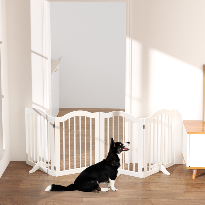 Spoiled Brat™ FoldiGate 4-Panel Wooden Pet Gate - view 9 | Spoiled Brat