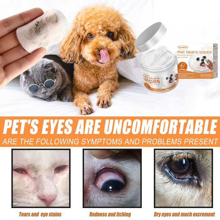 Spoiled Brat™ TearClear Eye & Face Wipes for Dogs & Cats - view 4 | Spoiled Brat