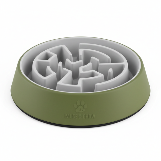 Spoiled Brat™ SlowDown Anti-Bloat Dog Slow Feeder Bowl | Spoiled Brat