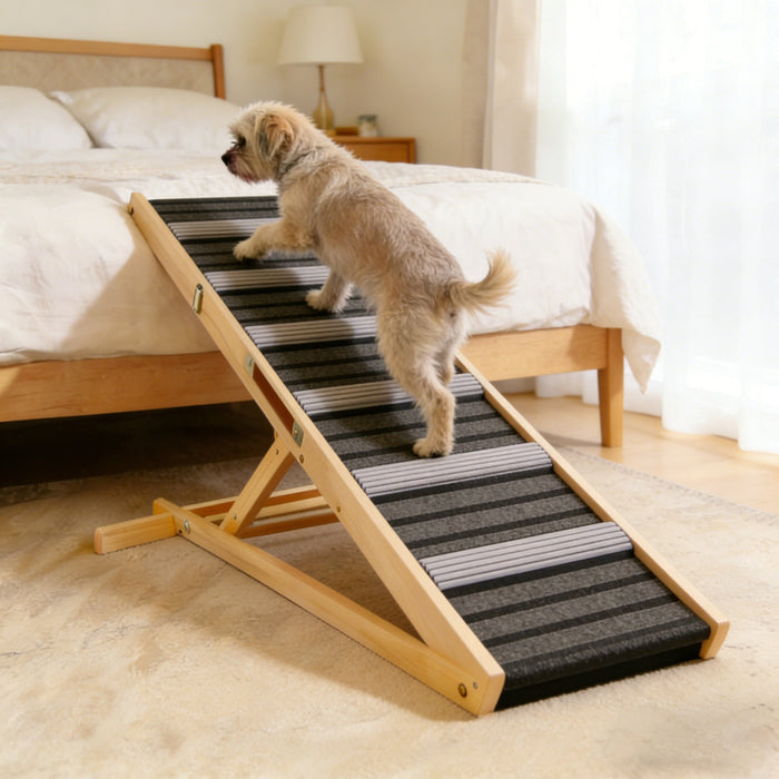 Spoiled Brat™ FoldiRamp Solid Wood Dog Ramp - view 4 | Spoiled Brat