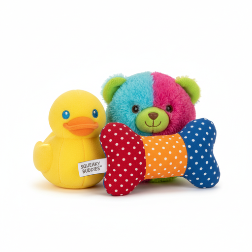 Spoiled Brat™ Squeak Squad Plush Toy Bundle - view 2 | Spoiled Brat
