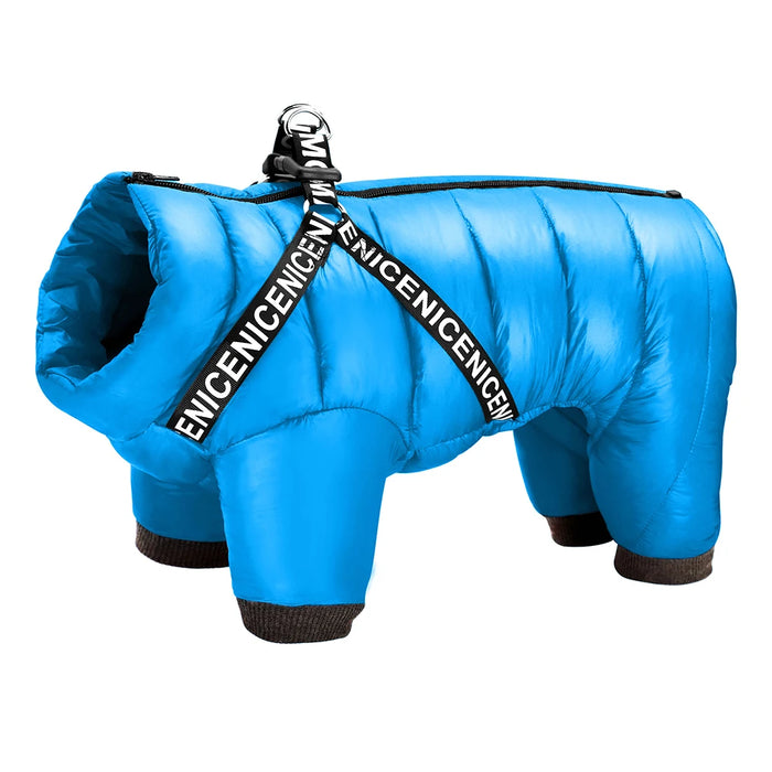 Spoiled Brat™ WinterShield Insulated Dog Snowsuit Harness