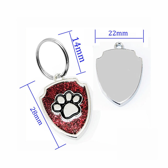Spoiled Brat™ PawGuard Personalized Stainless ID Tag - view 4 | Spoiled Brat