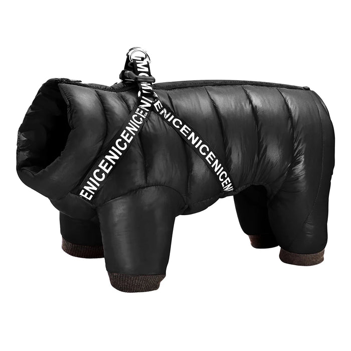Spoiled Brat™ WinterShield Insulated Dog Snowsuit Harness