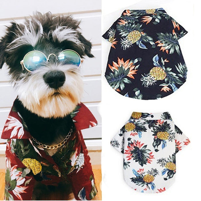 Hawaiian Dog Shirts