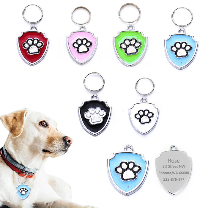 Spoiled Brat™ PawGuard Personalized Stainless ID Tag | Spoiled Brat