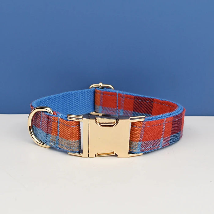 Spoiled Brat™ Personalized Plaid Dog Collar – Custom Engraved - view 24 | Spoiled Brat