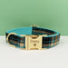 Spoiled Brat™ Personalized Plaid Dog Collar – Custom Engraved - view 10 | Spoiled Brat