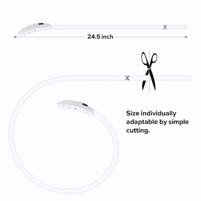 Spoiled Brat™ GlowGuard USB Rechargeable LED Collar