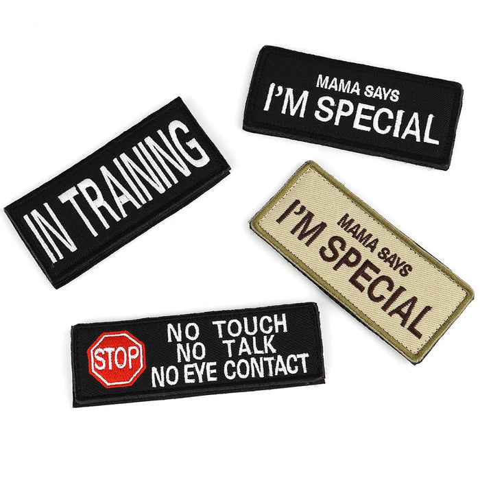Spoiled Brat™ Tactical Dog Harness Patches – Funny Velcro Tags