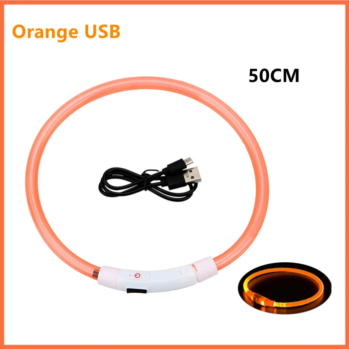 Spoiled Brat™ GlowGuard USB Rechargeable LED Collar