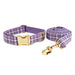 Spoiled Brat™ Plaid Collar, Bow Tie & Leash Bundle – Engraved - view 18 | Spoiled Brat