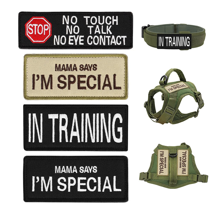 Spoiled Brat™ Tactical Dog Harness Patches – Funny Velcro Tags