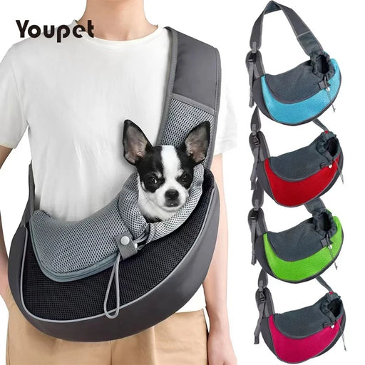 Spoiled Brat™ SnuggleRide Breathable Pet Sling Carrier | Spoiled Brat