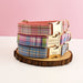 Spoiled Brat™ Personalized Plaid Dog Collar – Custom Engraved - view 3 | Spoiled Brat
