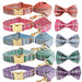 Spoiled Brat™ Plaid Collar, Bow Tie & Leash Bundle – Engraved | Spoiled Brat