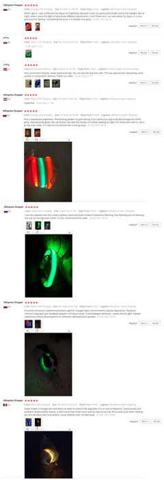 Spoiled Brat™ LunaGlow Luxury LED Safety Collar