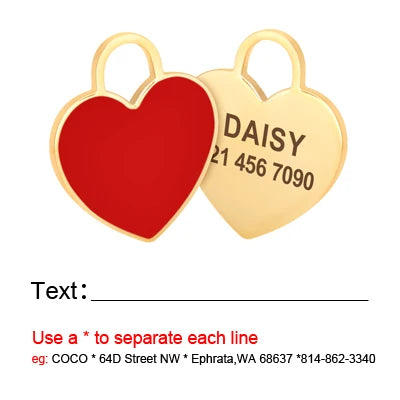 Spoiled Brat™ HeartMark ID Tag