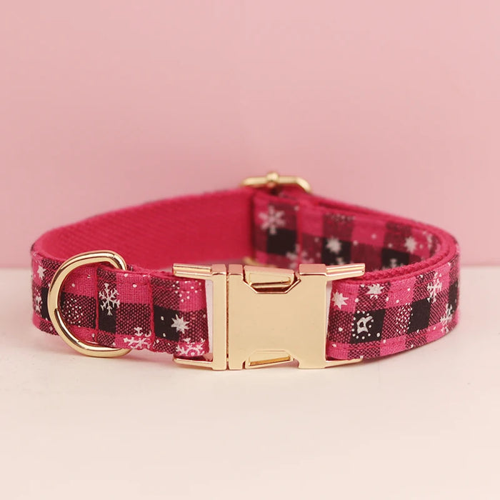 Spoiled Brat™ Personalized Plaid Dog Collar – Custom Engraved - view 17 | Spoiled Brat