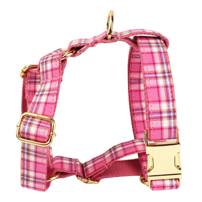 Spoiled Brat™ Plaid Collar, Bow Tie & Leash Bundle – Engraved - view 15 | Spoiled Brat