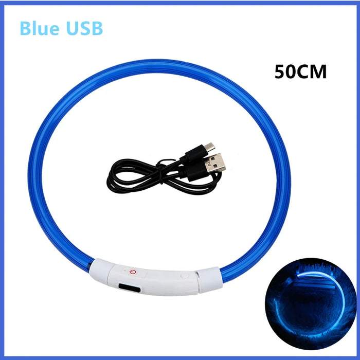 Spoiled Brat™ GlowGuard USB Rechargeable LED Collar