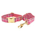 Spoiled Brat™ Plaid Collar, Bow Tie & Leash Bundle – Engraved - view 7 | Spoiled Brat