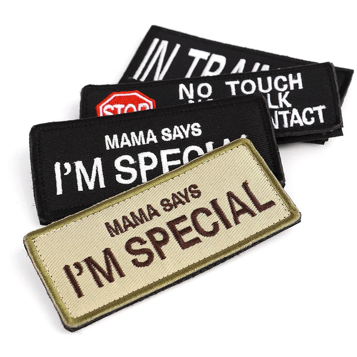 Spoiled Brat™ Tactical Dog Harness Patches – Funny Velcro Tags