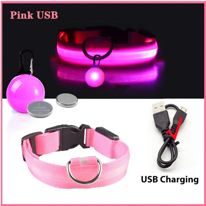 Spoiled Brat™ LunaGlow Luxury LED Safety Collar