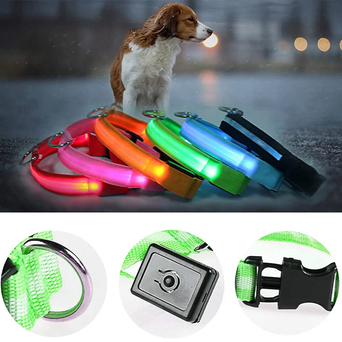 Spoiled Brat™ LunaGlow Luxury LED Safety Collar