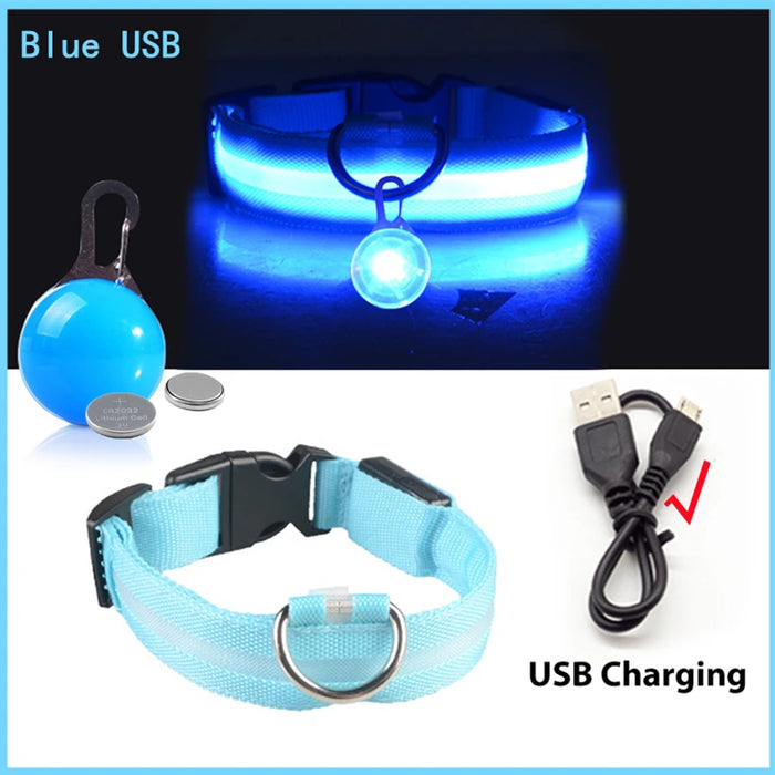 Spoiled Brat™ LunaGlow Luxury LED Safety Collar