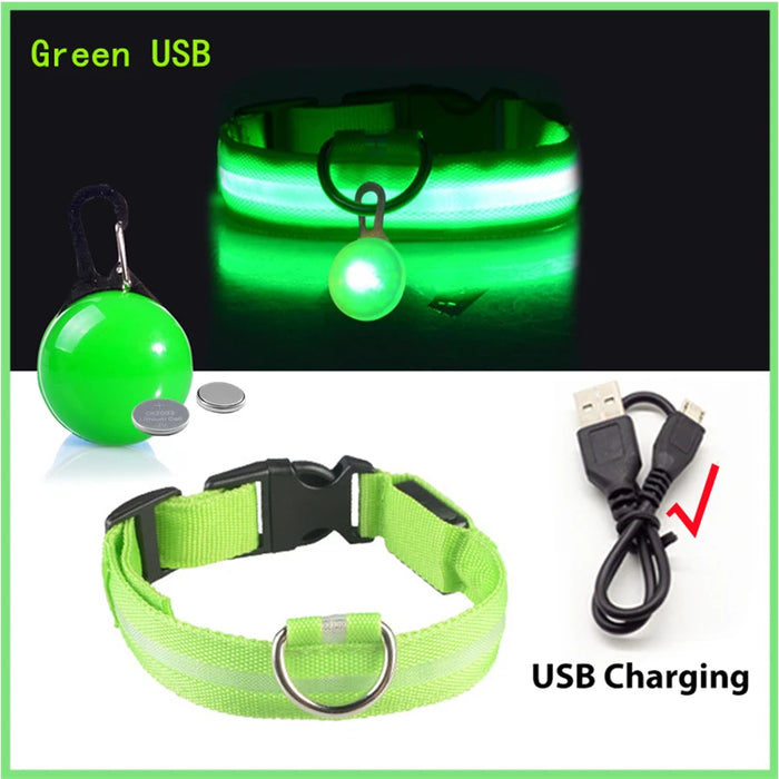 Spoiled Brat™ LunaGlow Luxury LED Safety Collar