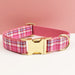 Spoiled Brat™ Personalized Plaid Dog Collar – Custom Engraved - view 8 | Spoiled Brat