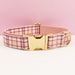 Spoiled Brat™ Personalized Plaid Dog Collar – Custom Engraved - view 9 | Spoiled Brat
