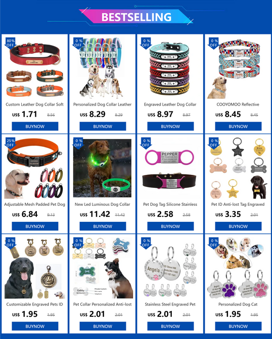 Spoiled Brat™ LunaGlow Luxury LED Safety Collar