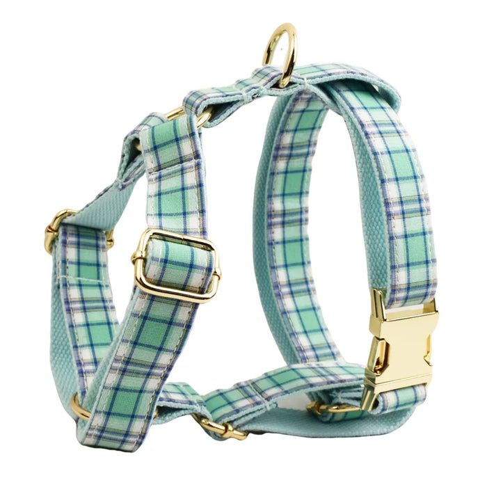 Spoiled Brat™ Plaid Collar, Bow Tie & Leash Bundle – Engraved - view 12 | Spoiled Brat