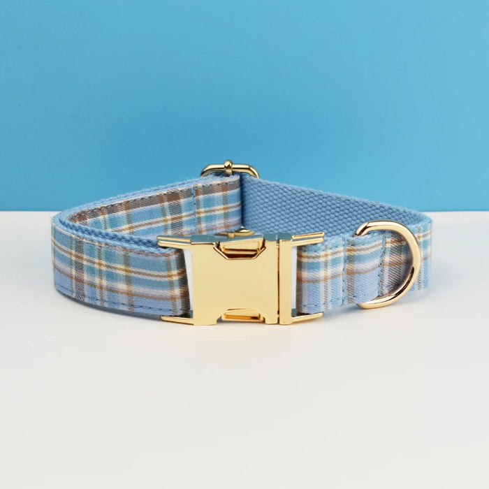 Spoiled Brat™ Personalized Plaid Dog Collar – Custom Engraved - view 14 | Spoiled Brat