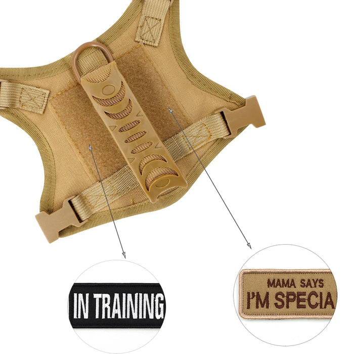 Spoiled Brat™ Tactical Pup Harness Set