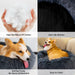 Spoiled Brat™ CalmNest Donut Dog Bed - view 2 | Spoiled Brat