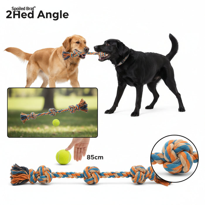 Spoiled Brat™ FlexiRope Tug & Fetch Toy - view 3 | Spoiled Brat