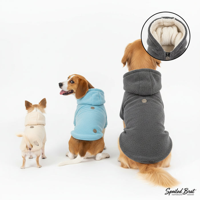 Spoiled Brat™ CozyPup Fleece Hoodie - view 3 | Spoiled Brat